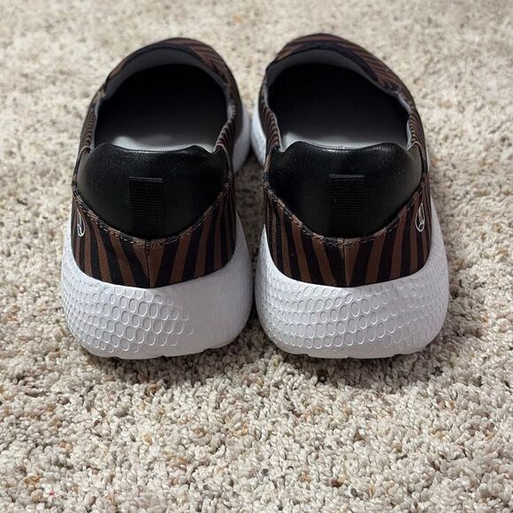 Lands' End Black Tan Gatas Comfort Slip On Shoes Size 11 - Picture 7 of 10